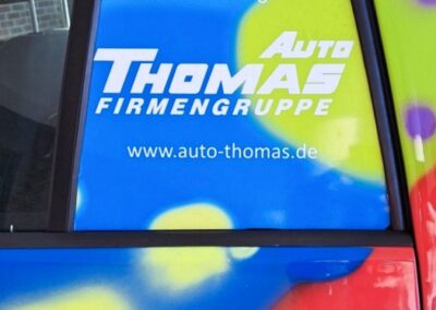 Autofensterwerbung ZeSaBoMobil