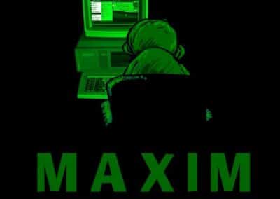 Maxim Music – Film Clip Plakat